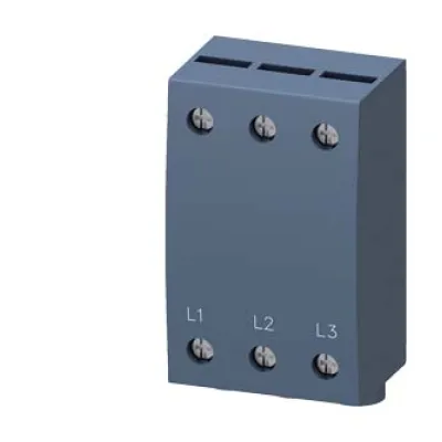 Siemens Einspeiseklemme 3RV2915-5B | 3-Phasen | für Sammelschiene S0/S00 | Anschluss unten | Schraub- & Federzugtechnik