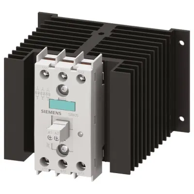 SIEMENS Halbleiterschütz 3RF2440-1AC45 | 3-phasig | 40A | 48-600V AC | 4-30V DC | Schraubanschluss | LED | IP20
