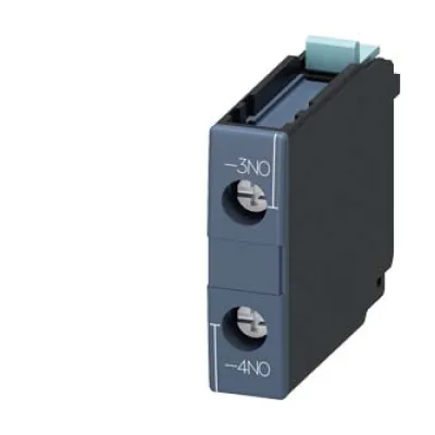 Siemens Hilfsschalterblock 3RH1921-1CA10 | 1-polig | 1 Schließer | Schraubanschluss | 6A | 230V | aufsteckbar