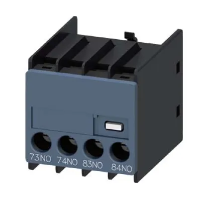 SIEMENS Hilfsschalterblock 3RH2911-1MA20 | 2 Schließer | aufsteckbar | Schraubanschluss | 6A AC | für Schütze 3RT2 3RH2