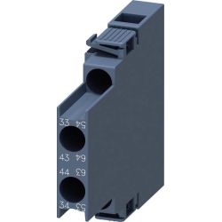 Siemens 3RH29211DA20 Hilfsschalterblock 2S S0 seitlich Schraubanschluss