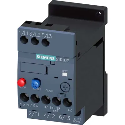 Siemens Überlastrelais 3RU2116-1DB1 | Motorschutz S00 | 2,2–3,2A | CLASS 10 | Schraubanschluss | Einzelaufstellung