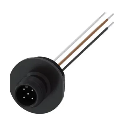 Siemens Gerätestecker 3SY3128 | Zubehör für Positionsschalter 5-polig M12 | M20x1,5 | 125V | 4A | gelb/grüne PE-Leitung