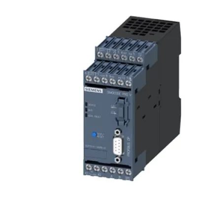 Siemens Motorsteuergerät SIMOCODE pro V 3UF7010-1AU00-0 | PROFIBUS-DP | 110-240V AC/DC | 4 Eingänge | 3 Ausgänge | IP20