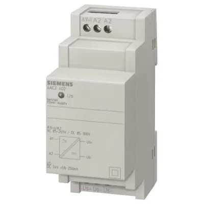 Siemens Netzgerät 4AC2402 | 24V DC 0,35A | Hutschiene 2TE | Kurzschluss- & Überlastschutz | 8,4W | IP20