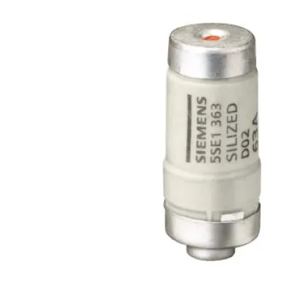 Siemens NEOZED Sicherungseinsatz 5SE1335 D02 | 35A | 400V AC/DC | gR Halbleiterschutz | schwarz