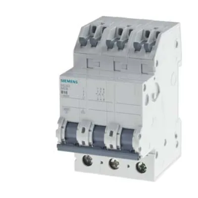 Siemens Leitungsschutzschalter 5SJ6316-7KS | 3-polig C16A | 400V 6kA | schraubenlose Klemmen | 70mm | IP20