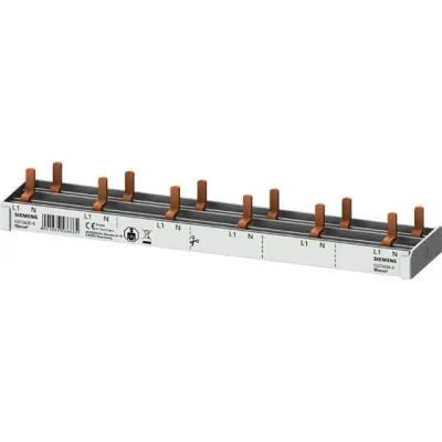Siemens Stiftsammelschiene 5ST3676-0 | 1-polig 10mm² | 12TE | 6x AFDD & 6x Kompakt | 63A | berührungssicher