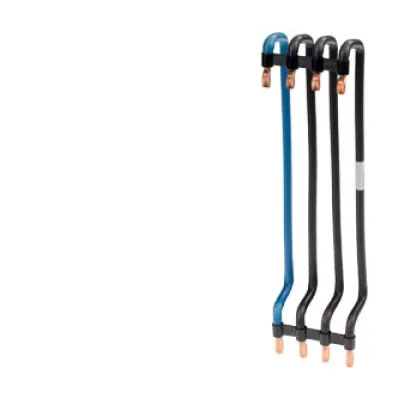 Siemens Reihenverbinder 5ST3793-3 | 16 mm² | 200 mm | 3P+N | Zubehör für FI- & LS-Schalter NF-Verteiler | schwarz/blau