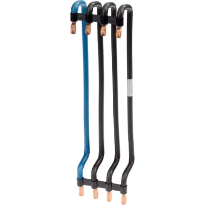 Siemens Reihenverbinder 5ST3793-3 | 16 mm² | 200 mm | 3P+N | Zubehör für FI- & LS-Schalter NF-Verteiler | schwarz/blau