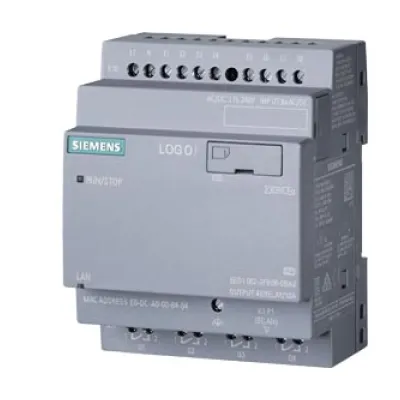 Siemens Logikmodul 6ED1052-2FB08-0BA2 | LOGO! 230RCE SPS | 8DI/4DO Relais | 115–230V AC/DC | Ethernet | IP20