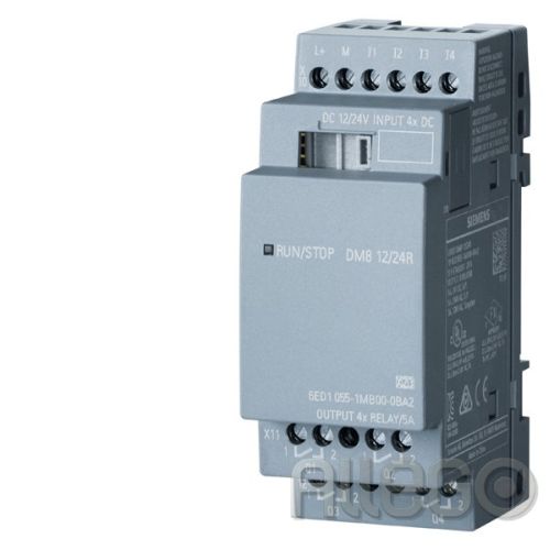 Bild: Siemens 6ED1055-1CB00-0BA2 SV/E/A: 24V/24V/TRANS., 4 DE/ 4 DA