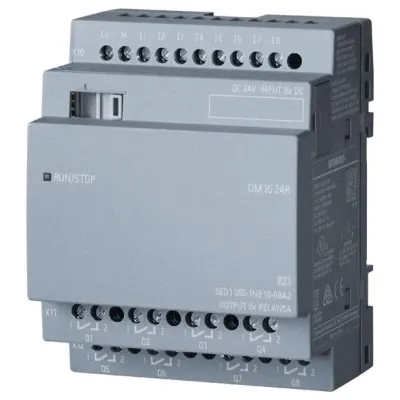 Siemens LOGO! 8 Erweiterungsmodul | 6ED1055-1NB10-0BA2 | 8DI/8DO Relais | 24V DC