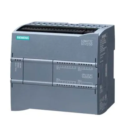 Siemens S7-1200 CPU 1214C 6ES7214-1HG40-0XB0 | Kompakt-CPU DC/DC/Relais | 14DI 10DO 2AI | PROFINET MODBUS