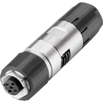 Siemens PROFIBUS FC M12 Steckverbinder 6GK1905-0EB10-6AA0 | feldkonfektionierbar | Metallgehäuse | IP65/IP67