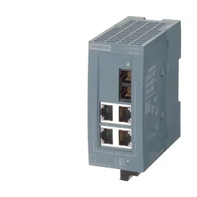 Siemens SCALANCE XB004-1 Switch | 4x RJ45 | 1x SC LWL | unmanaged | Hutschiene | 6GK5004-1BD00-1AB2