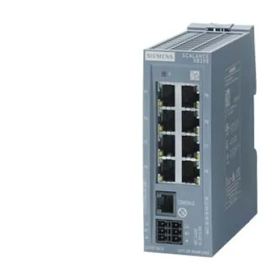 Siemens SCALANCE XB208 | Industrial Ethernet Switch | 8x RJ45 | Layer 2 | Hutschiene | IP20 | 6GK5208-0BA00-2AB2