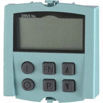 Siemens SINAMICS Bedienteil S120 6SL3055-0AA00-4BA0 | BOP20 Basic Operator Panel | 2-zeilig | 6 Tasten