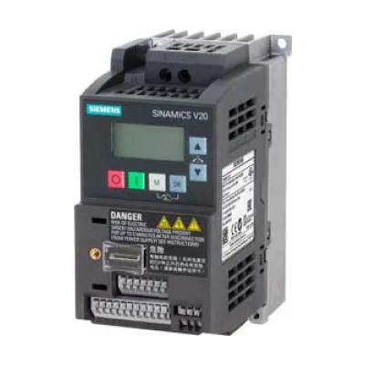 Siemens Frequenzumrichter SINAMICS V20 6SL3210-5BB15-5UV1 | 0,55 kW | 1-phasig | 200–240V | MODBUS RTU | IP20