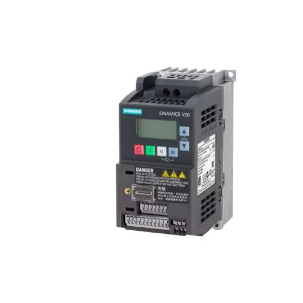 Siemens Frequenzumrichter SINAMICS V20 6SL3210-5BB17-5UV1 | 0,75 kW | 1-phasig 200-240V | MODBUS RTU | IP20 | kompakt