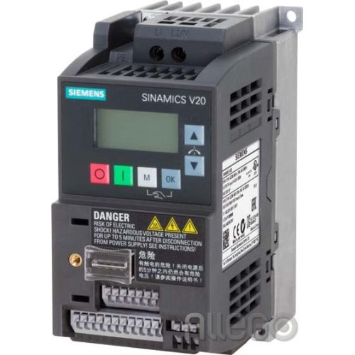 Bild: SIEMENS 6SL3210-5BB17-5UV1 SINAMICS V20 1AC200-240V 0,75kW