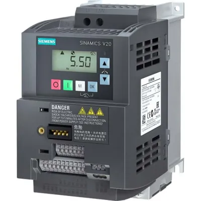Siemens Frequenzumrichter 6SL3210-5BB21-1BV1 | 1,1 kW | 200-240V | SINAMICS V20 | MODBUS | IP20
