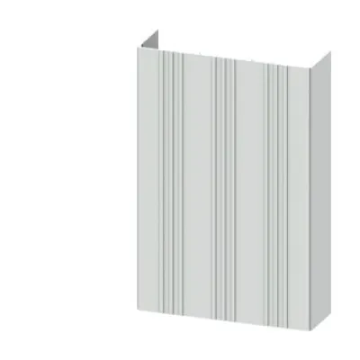 Siemens Restfeldabdeckung 8US1922-2EB00 | für Sammelschienensystem 60mm | 195x700x63mm | Zubehör Installationsverteiler