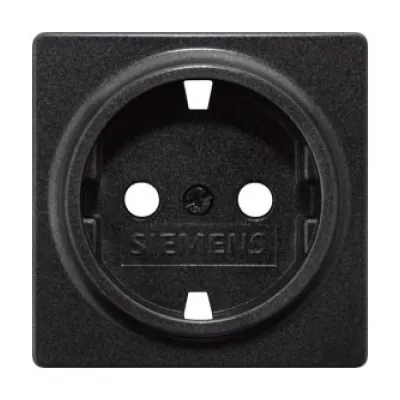 Siemens Abdeckplatte DELTA vita carbon-metallic 55x55mm