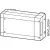 Bild: Siemens Abgangskasten BD01-AK2HX/F BVP:233570 | 63A 400V | 5-polig | IP54 | Hutschiene 8TE | grau RAL 7035