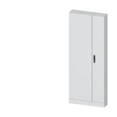 Siemens Standverteiler ALPHA 630 DIN 8GK1322-8KA32 | Standschrank IP44 | 1950x800x210mm | 630A Stahl | RAL7035 Grau