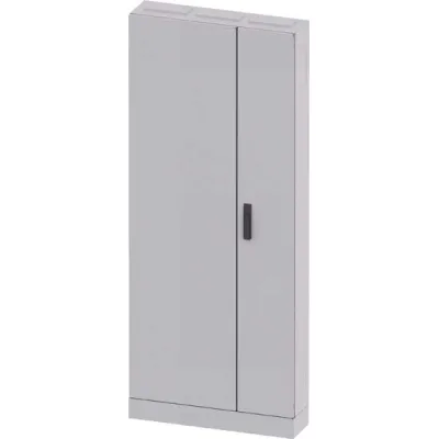 Siemens Standverteiler ALPHA 630 DIN 8GK1322-8KA32 | Standschrank IP44 | 1950x800x210mm | 630A Stahl | RAL7035 Grau