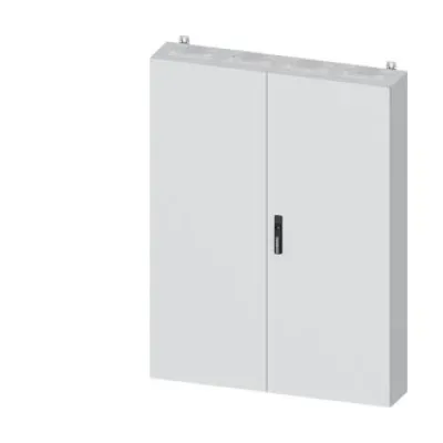 Siemens Wandverteiler ALPHA 400 8GK1122-7KA42 | Aufputz | IP44 | 1400x1050x210mm | Stahl | Doppel-Tür | weiß RAL9016