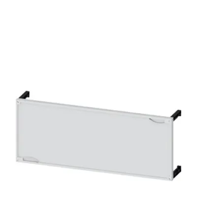 Siemens Leerfeldabdeckung Alpha 400/630 DIN 8GK4501-2KK32 | Einbausatz mit Stütze | 300x750 mm | Kunststoff | grau