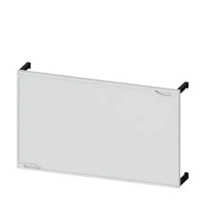 Siemens Leerfeldabdeckung ALPHA 400/630 DIN 8GK4501-3KK32 | Einbausatz mit Stützer | 450x750 mm | Kunststoff | grau