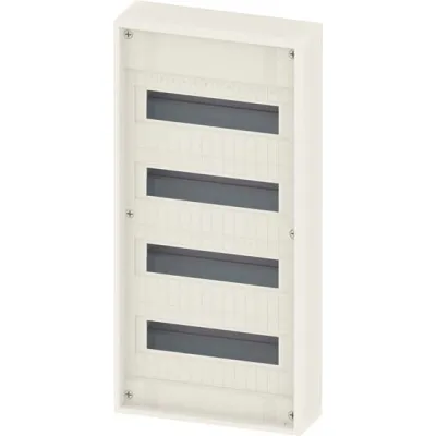 Siemens Kleinverteiler Aufputz 8GB5048-0KM | SIMBOX XL 4-reihig 4x12TE | IP30 | Kunststoff | Weiß RAL9010