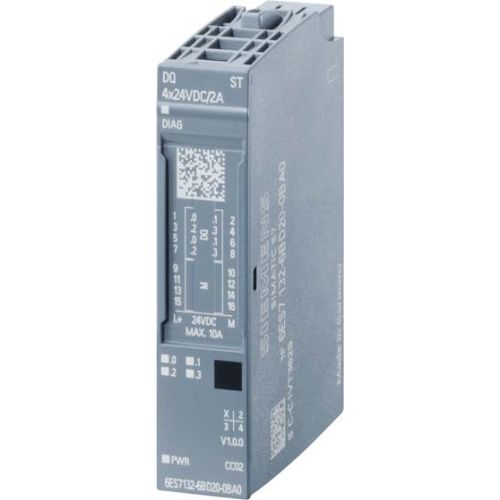 Bild: Siemens Ausgangsmodul 4X24VDC 2A 6ES7132-6BD20-0BA0