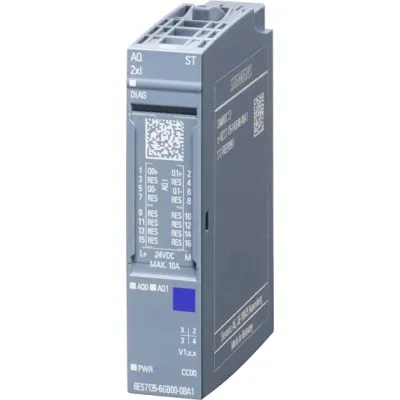 Siemens SIMATIC ET 200SP Ausgangsmodul 6ES7135-6GB00-0BA1 | 2x 16 Bit | DC 19,2–28,8V | IP20 | ATEX 3G