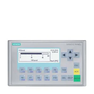Siemens Basic Panel SIMATIC HMI KP300 mono PN 6AV6647-0AH11-3AX1 | PROFINET | 3" FSTN LCD | Tasten | SW