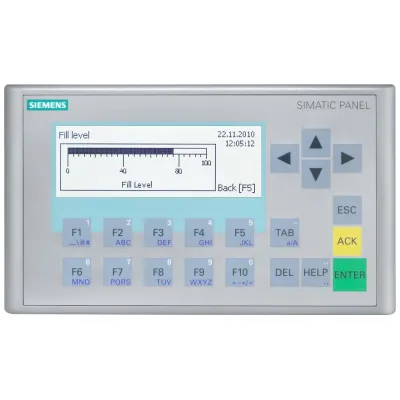 Siemens Basic Panel SIMATIC HMI KP300 mono PN 6AV6647-0AH11-3AX1 | PROFINET | 3" FSTN LCD | Tasten | SW