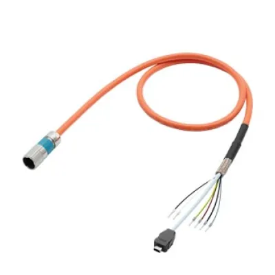 Siemens Einkabelleitung 6FX5002-8QN04-1AF0 | Sensor-Aktorkabel | 5m | M12 Stecker | PVC | Motion-Connect | IP65/IP20
