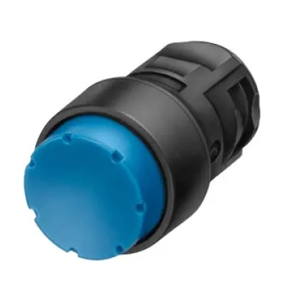 Siemens Drucktaster 3SB2000-0LH01 | 16 mm rund | hoch | IP65 | klar | Kunststoff | Frontbefestigung | einpolig