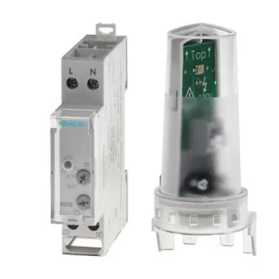 Siemens Dämmerungsschalter 7LQ2300 | Lichtsensor | 230V | 2000W | 16A | DIN-Schiene | Helligkeit 2-100.000lx | IP55