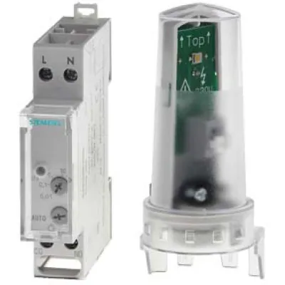 Siemens Dämmerungsschalter 7LQ2300 | Lichtsensor | 230V | 2000W | 16A | DIN-Schiene | Helligkeit 2-100.000lx | IP55