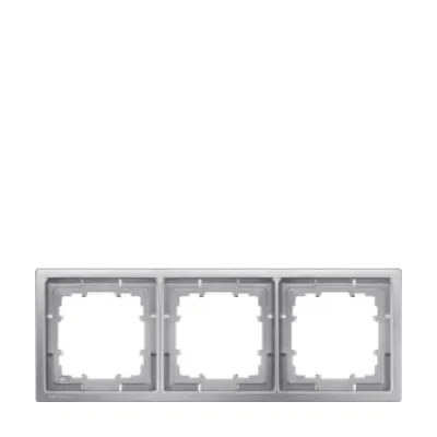 Siemens DELTA style, Rahmen 3-Fach 82x 82mm platin 5TG1323-1