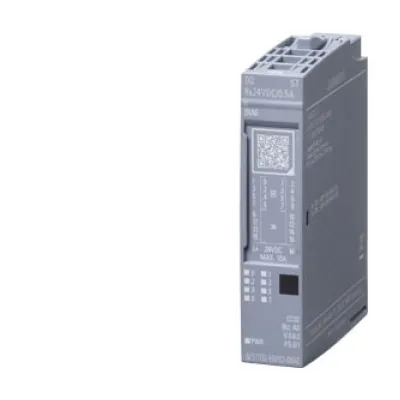 Siemens Digitales Ausgangsmodul 6ES7132-6BF01-0BA0 | ET 200SP DQ 8x24V DC 0,5A | PNP | Standard | BU-Typ A0