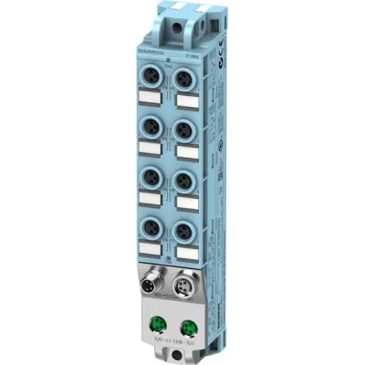 Siemens Digital Eingabemodul 6ES7141-5BF00-0BA0 | SIMATIC ET 200AL | 8x 24V DC | 8x M8 | IP67 | kompakt | für TIA Portal