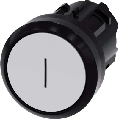 Siemens Drucktaster 3SU1000-0AB60-0AC0 | SIRIUS ACT | rund | 22mm | Kunststoff | tastend | IP68 | weiß