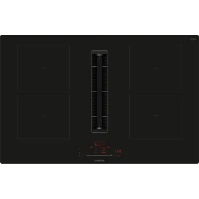 Siemens Induktionskochfeld mit Dunstabzug ED811HGA7 | 80 cm autark | Home Connect | rahmenlos schwarz