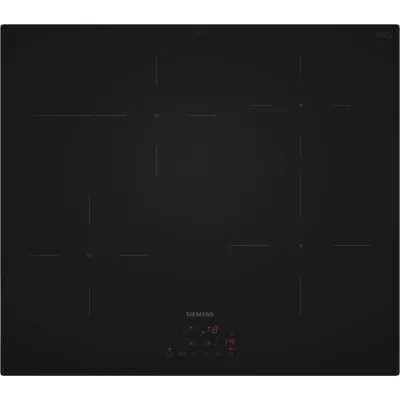 Siemens Induktionskochfeld EH61ABFB5E | iQ300 | 60 cm | 4 Kochzonen | Bräterzone | touchControl | rahmenlos