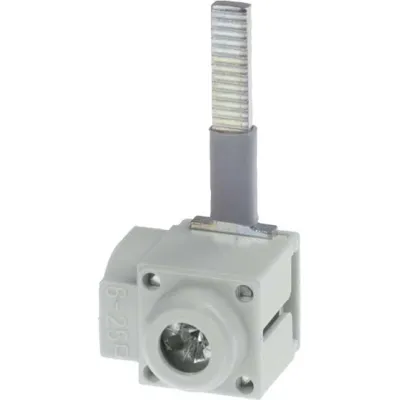 Siemens Einspeiseklemme 5ST3771-2 | 25mm² | 80A | Kabeleingang links | IP20 | Berührungsschutz | für FI-Schalter